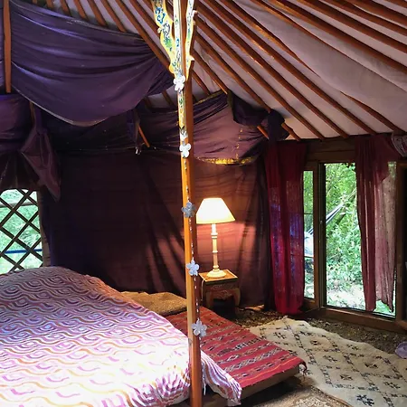 Campismo de Luxo Yourte Dans La Foret