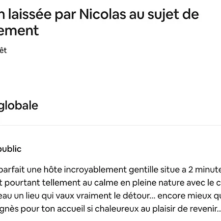 Yourte Dans La Foret Campismo de Luxo
